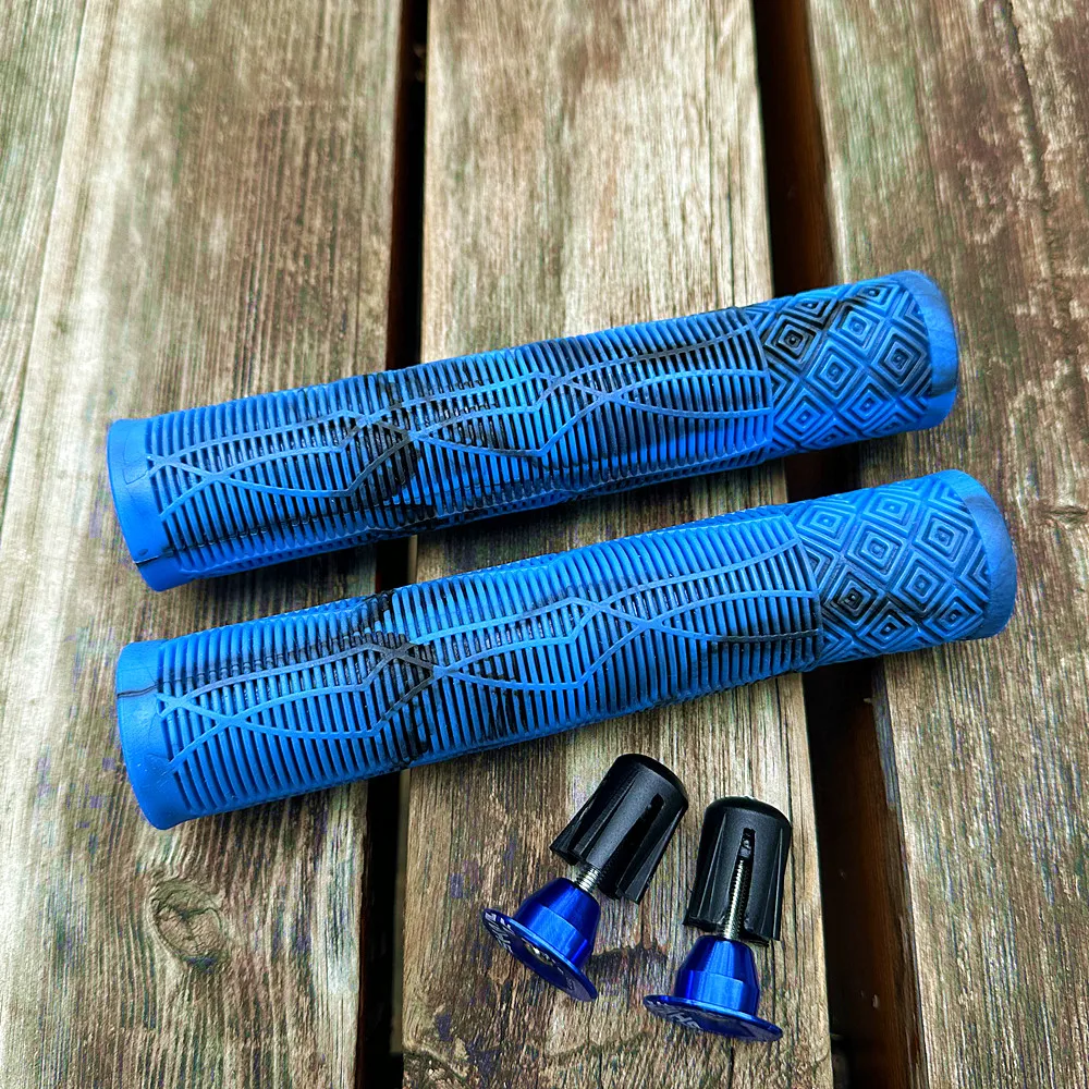 Empuñaduras De Goma Para Bicicleta O Scooter | 16.5 Cm, Material TPR Suave, Antideslizantes Y Que Absorben Vibraciones