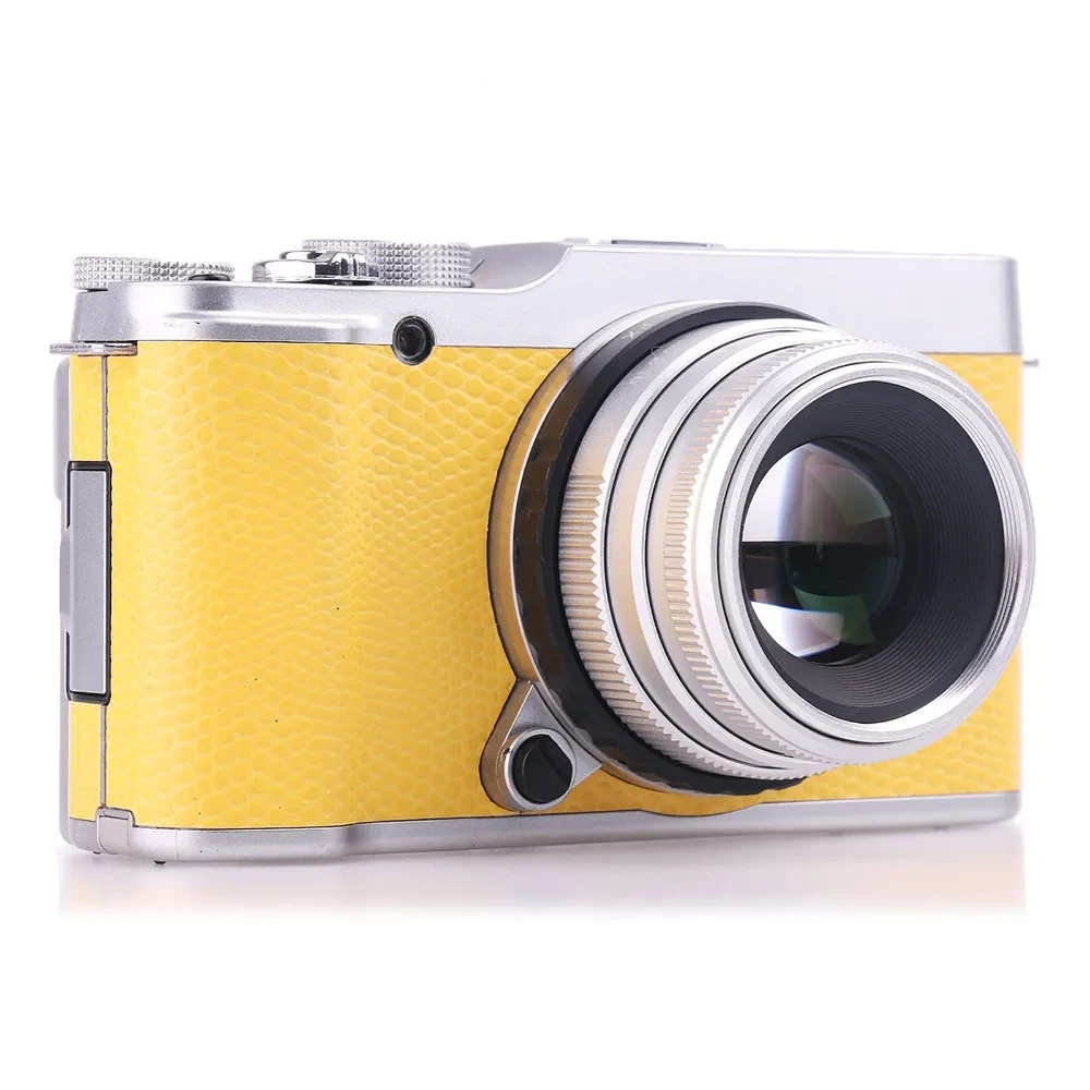 Camera Lens TL 35mm F1.6 Manual Focus MF Prime Camera Lens + C-ring Mount For Canon EOS Nikon N1 Fuji C-FX Sony NEX Olympus Micro 4/3 C-M4/3