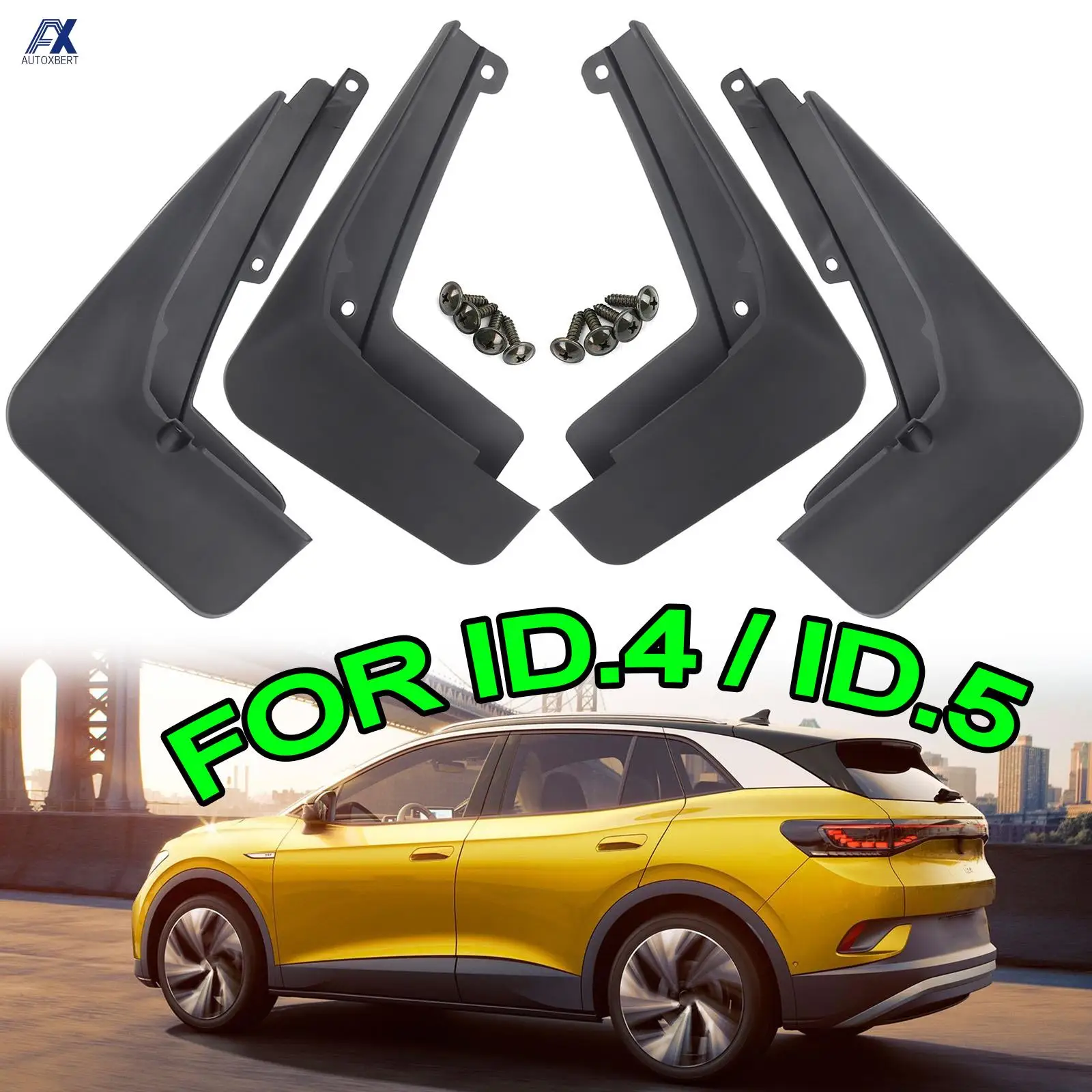 

Брызговики для VW ID.4 ID.5 ID4 ID5 EV 2020 2021 2022 2023