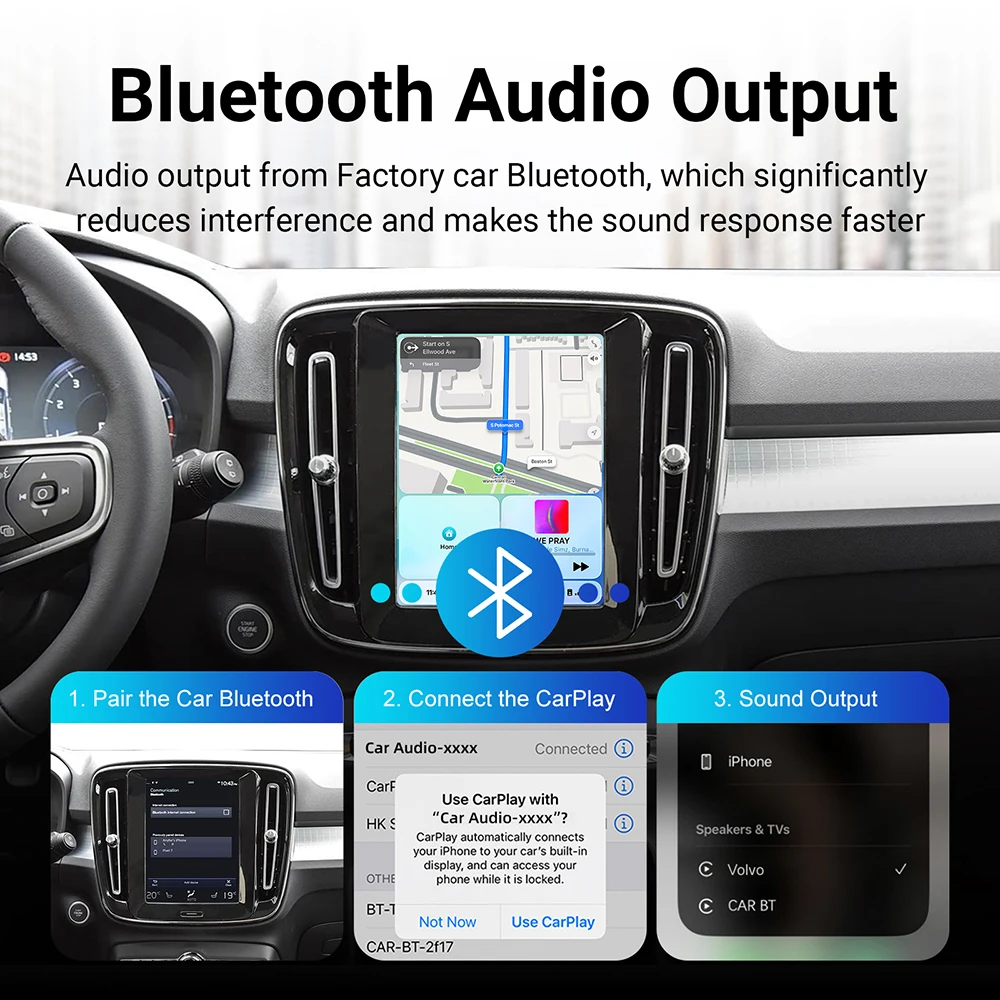 Volvo CarPlay Android Auto Kit Image 10