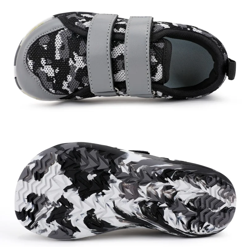 GudaFoot Kids Wide Minimalist Barefoot Shoes Zero Drop Wide Sneaker for Boys/Girls