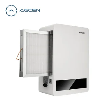 Wall Mounted Air Purifier H13 Filter Recuperator Fresh Air Ventilation System Fan Machine Air Handling Unit 1