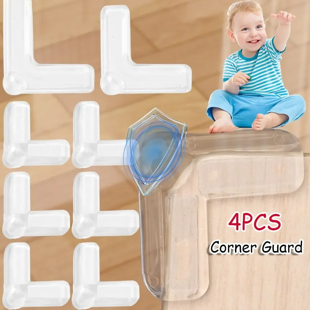 Transparent PVC Corner Protectors for Child Safety