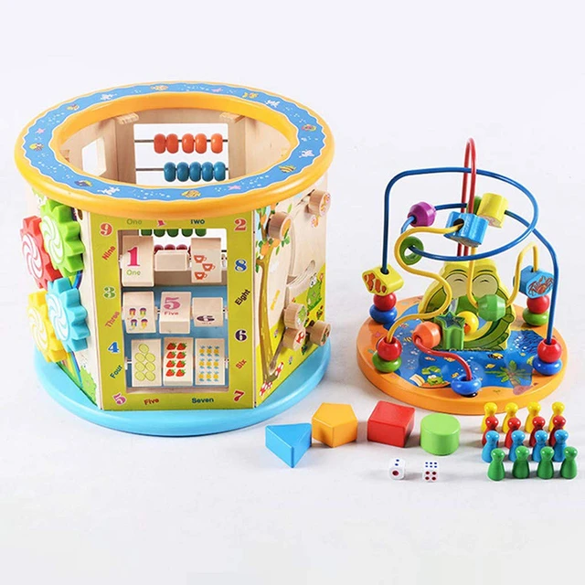 8in1 Brinquedos Educativos Do Bebê Crianças Aprendizagem Educação Jogos De  Desenvolvimento Montessori Brinquedo Sensorial Para O Bebê Da Criança 1 2 3  4 Anos Presentes - Cores E Formas - AliExpress