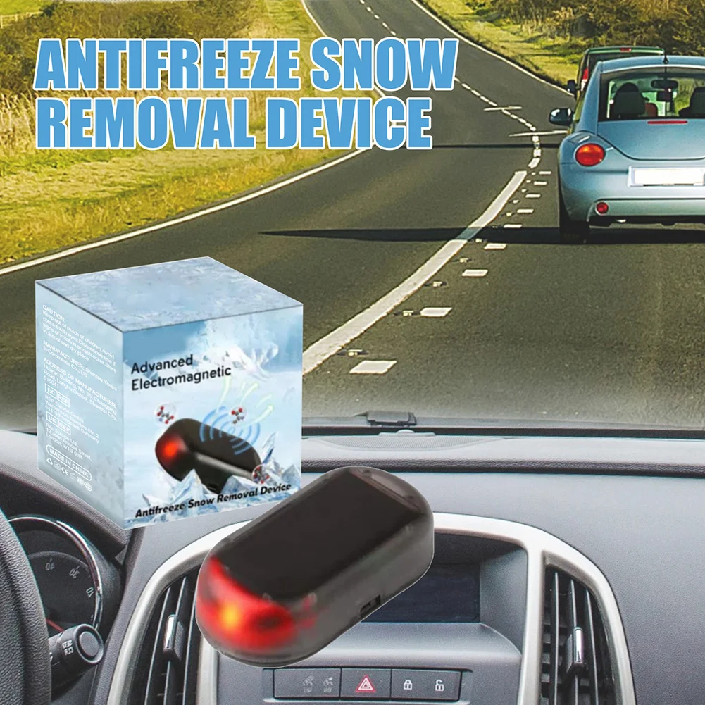 Auto Electromagnetic Molecular Interference Anti-Freeze Snow Removal  Instrument Keeping Them Active And Preventing Freezing