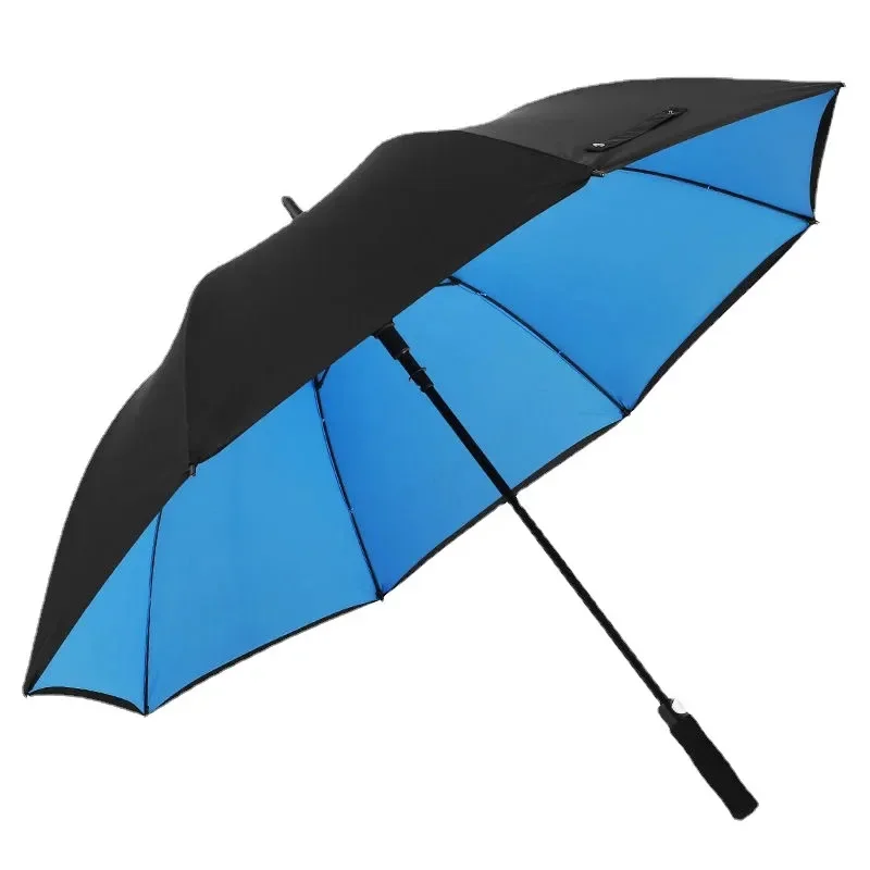 Golf Umbrella 185CM Male Manual Long Handle UV Protection Windproof Umbrella