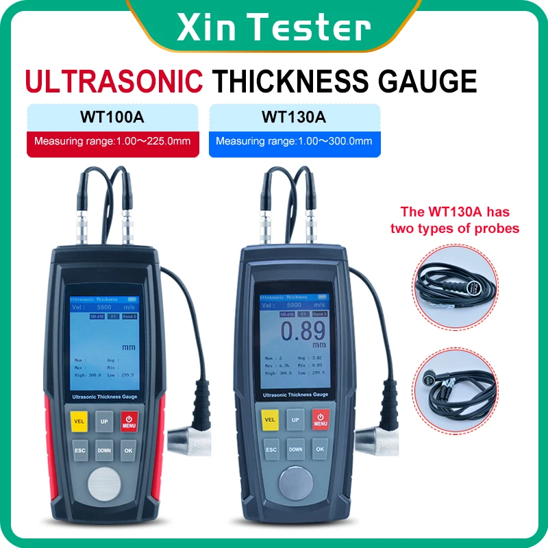 xin-tester-digital-ultrasonic-thickness-gauge-color-screen-steel-plate-glass-plastic-ceramic-thickness-meter-recharge-battery