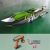 DTRC RC High-speed Racing Boats RTR Waterproof X55 130km/h Remote Control Model FlySky GT3C Toucan Hobby Toy Gift THZH1595 2