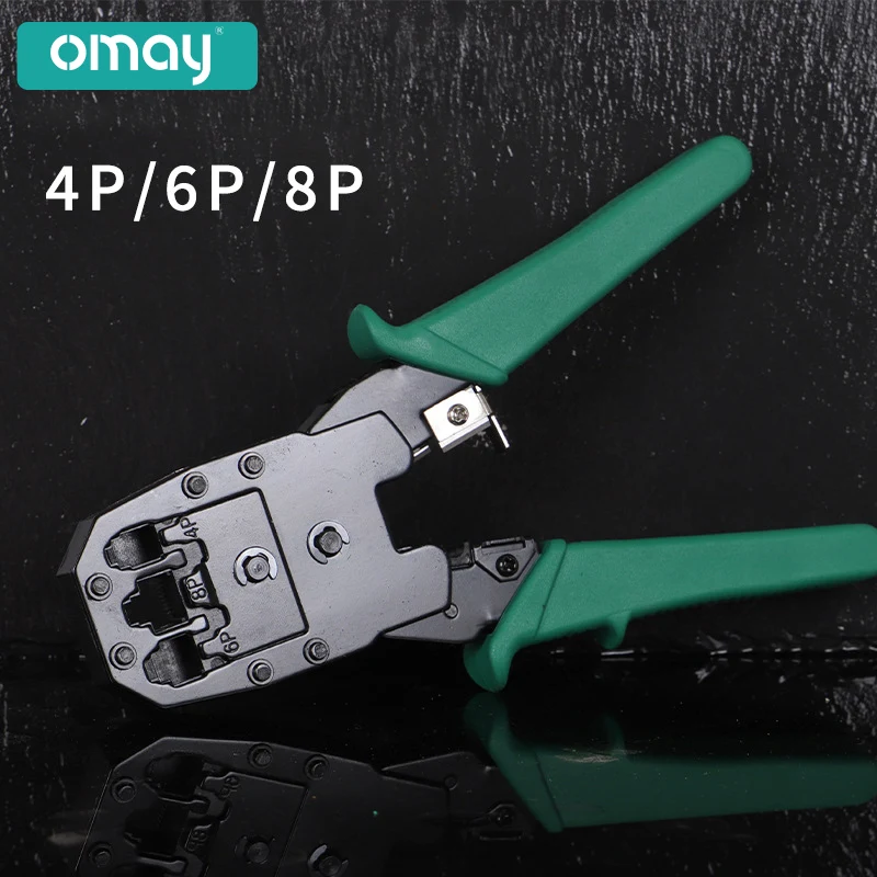 Decapagem de Crimpagem Alicerce com Profissional Lan Network Cabo Tester Clamp Alicerce Cat6 Conector Rj45 Rj11 Rj12 Utp - Imagem 3