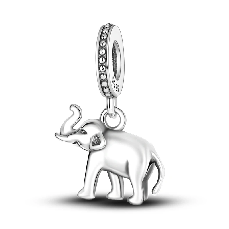 Sterling Silver Pendant Charms Key Ring Bag Holder