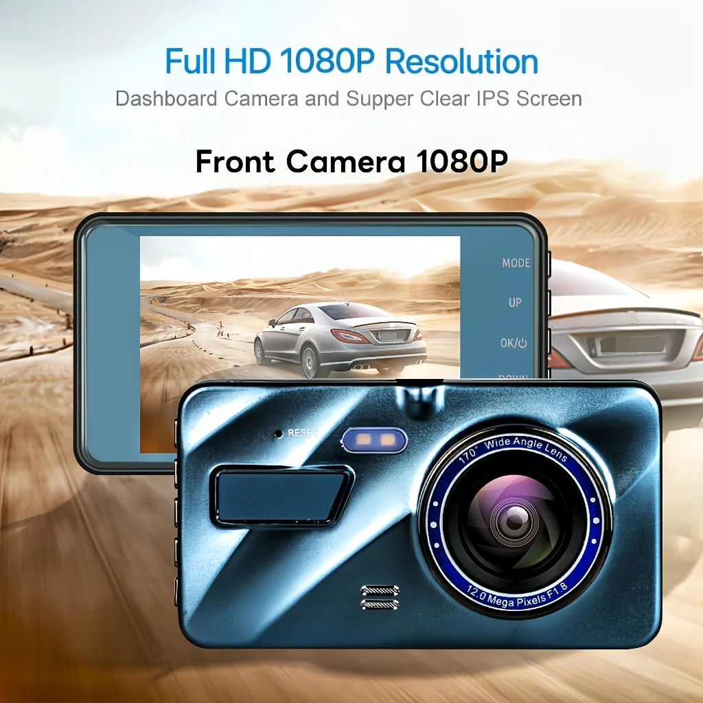 Caméra Action DAINU 1080P Double Objectif Batterie Intégrée
