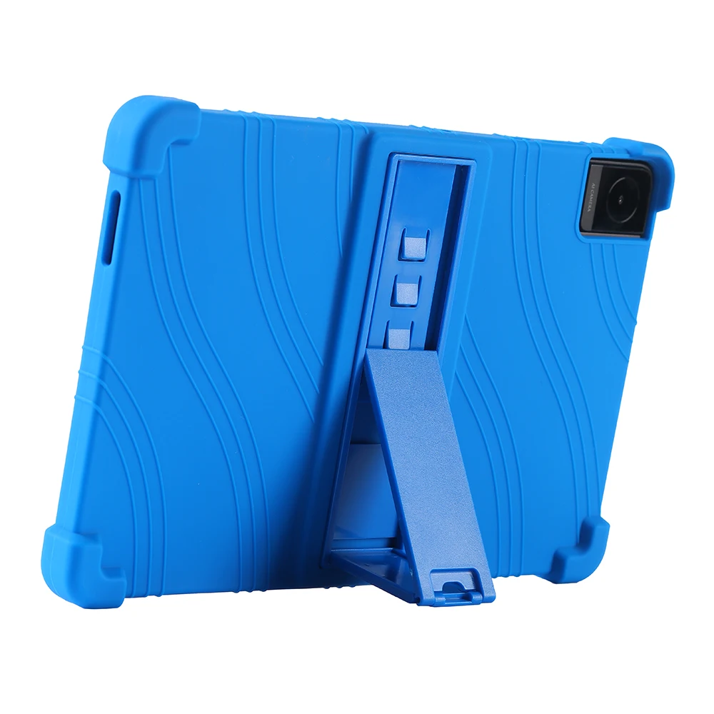Shockproof Silicone Protective Stand Cover with Adjustable Stand and Precise Fit,