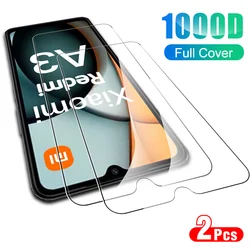 Premium 2-Pack Tempered Glass Screen Protector & Case Combo for Redmi A1 Plus (2 Pieces)