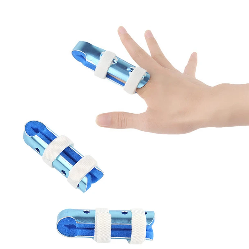 Mallet Aluminum & Foam Support Brace Finger Splint Hand Trigger Broken