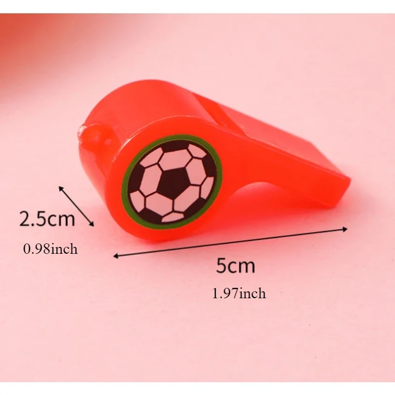 12pcs Cheerleading Whistle For Children'S Student Games Keep Going Football Vocal Concert Hanging Rope Props Referee