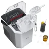 Compact Ice Maker Machine 26.5 lbs Daily 9 Bullet Ice Cubes 6 Mins Self-Cleaning 1