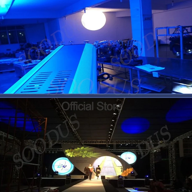 880W/660W/330W LED 웨딩 무대 콘서트용 삼각대가 있는 스포트라이트 스탠드가 있는 고휘도 조절 가능한 빔 스포트라이트