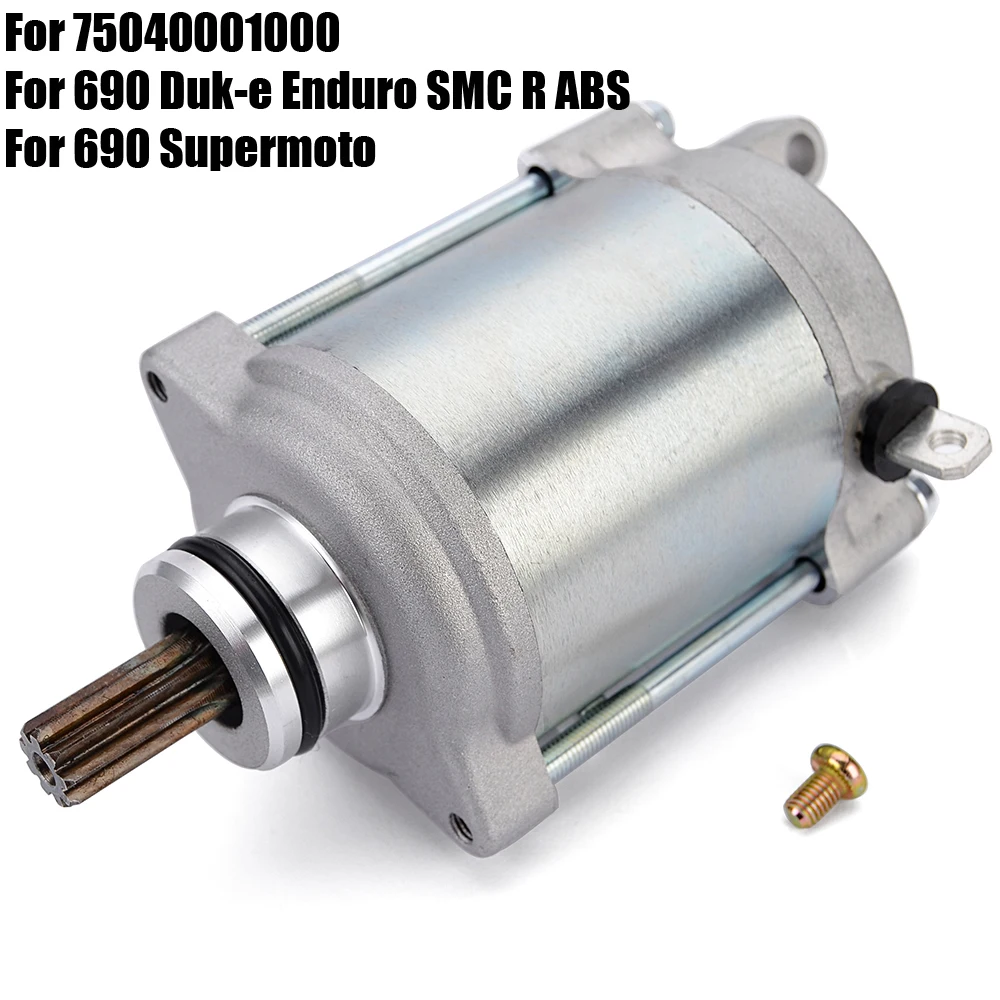 

Starter Motor For KTM 690 Duke Enduro SMC R ABS Supermoto Limited Edition Rally Factory Replica 75040001000