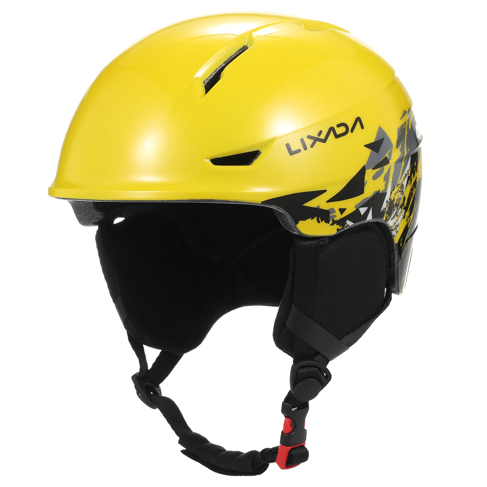 LixadaSnowboardHelmetwithDetachableEarmuffMenWomenSafetySkiing