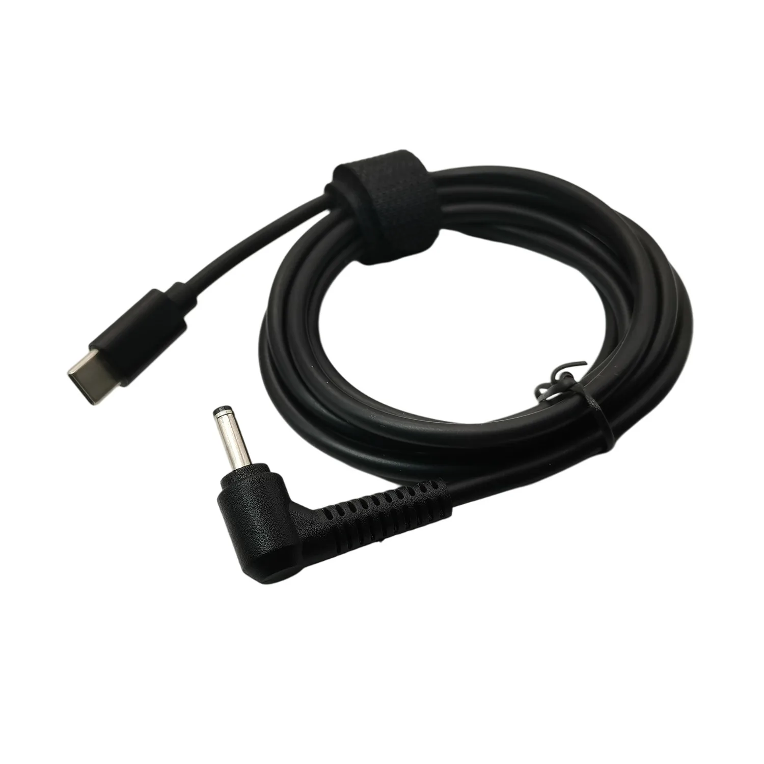 Adaptateur USB-C Vers Prise DC 12V - Émulateur PD - Pour Alimentation 65W - Angle Droit - 6