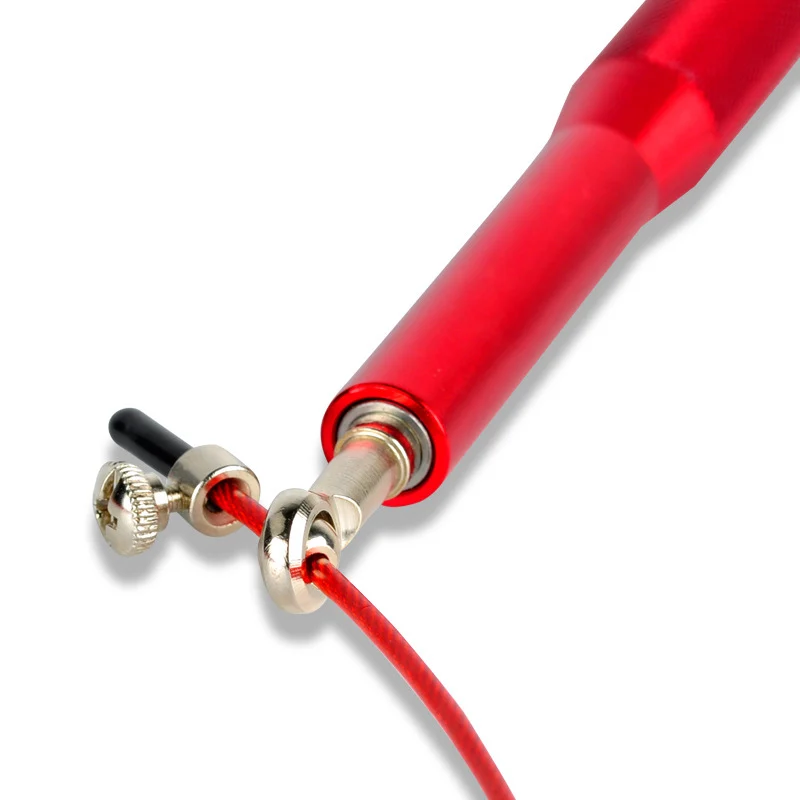 Speed Jump Rope Crossfit Skipping Rope Gym Fitness MMA Training Workout Equipment Steel Wire Bearing Adjustable Men Women Kids
