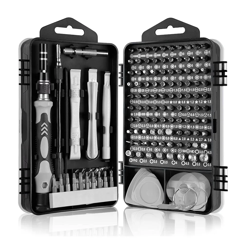 

Computer Repair Tool Kit, WOZOBUY 135 in 1 Mini Magnetic Screwdriver Set for Electronics,Glasses,Watch,Jewelry, Computer, Laptop