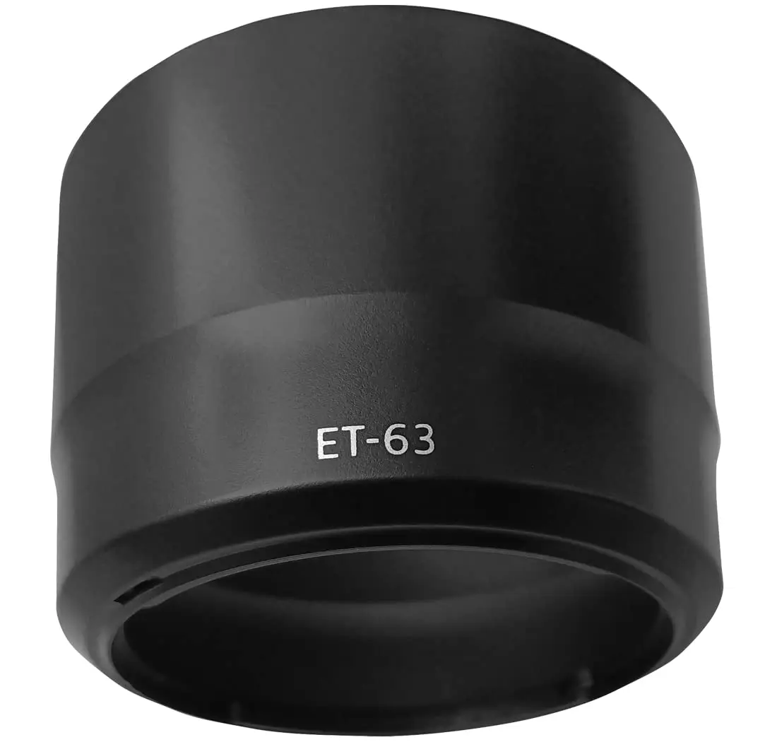 

ET-63 58mm et63 Lens Hood Reversible Camera Accessories for Canon 750D 760D EF 55-250mm f4-5.6 IS STM Lens