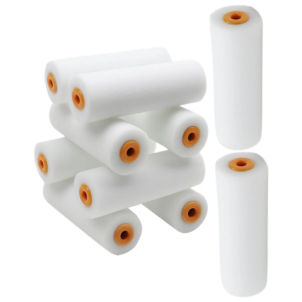 10.5cm Sponge Paint Foam Paint Roller Sleeves Sponge Foam Roller Sleeves Nap Replacement Painting Brushes Handle paint roller paint brush
