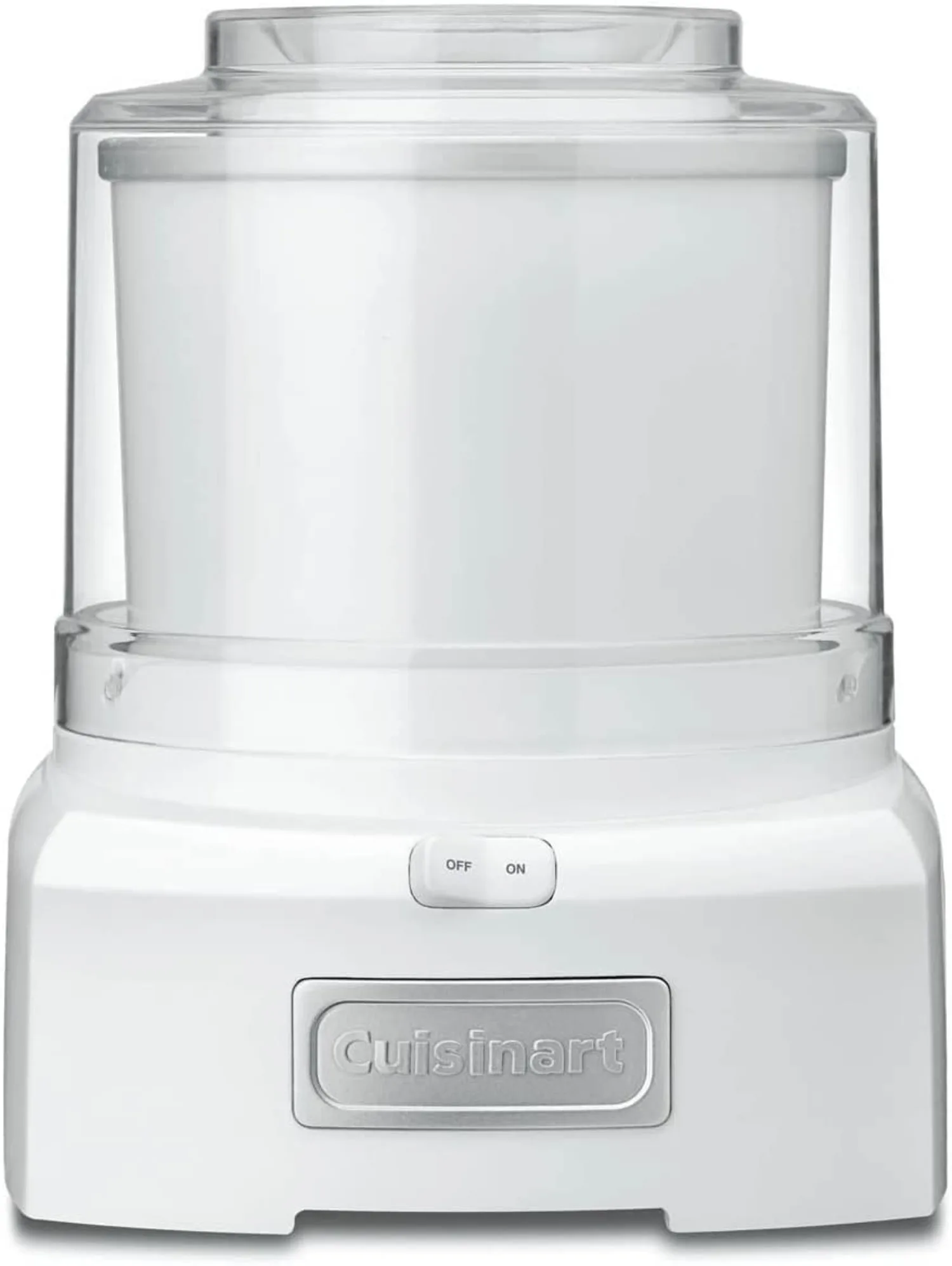 

Ice Cream Maker 1.5 Quart Sorbet Frozen Yogurt Maker Double Insulated White