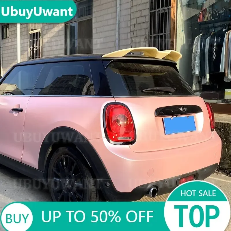 

For MINI Cooper F56 F55 S JCW Spoiler High Quality Carbon Fiber Material 2013 2014 2015 2016 2017 2018 2019 2020