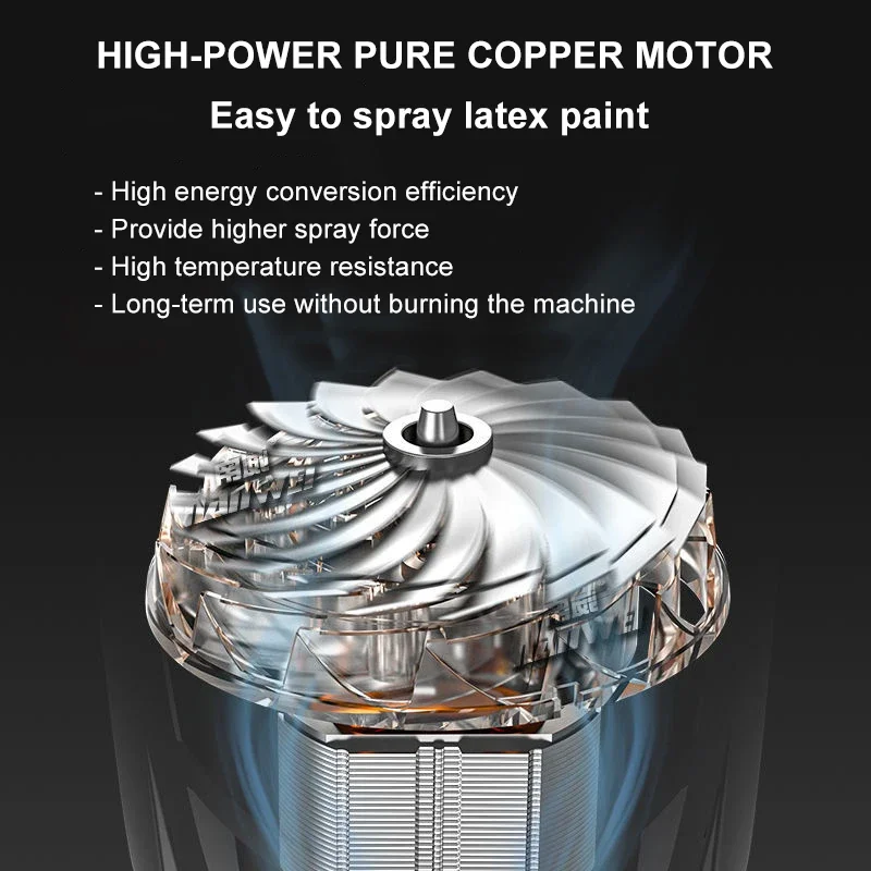     HVLP Ʈ й, ڵ  ƿ   귯,  , 1.0mm, 1.8mm, 2.5mm, 1800W, 220V