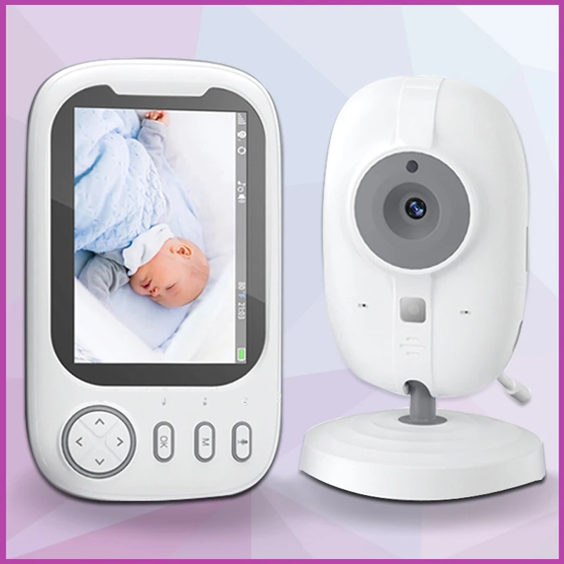 Babyphone Camera Monitor Babyphone Video 2 Cameras Video Nanny Baby