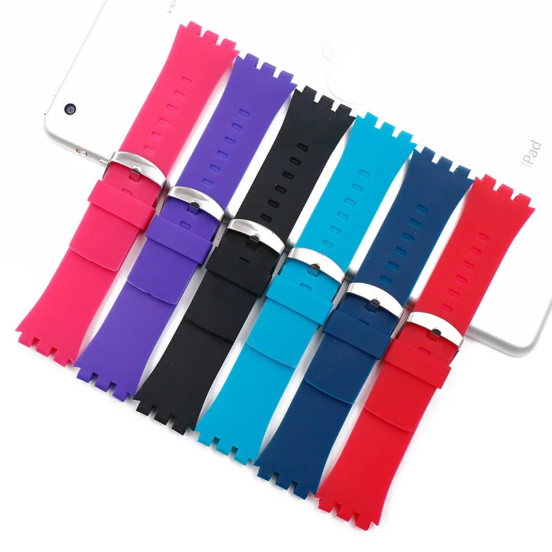 Men's and Women's Silicone Sports Watch Band - 24mm Rubber Wristband Accessory