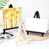 Wooden Easel For Painting,20cm 24cm 30cm 40cm 50cm Height Folding Desktop Display Triangle Bracket,Art Supplies,1 Piece HJ-02 6