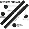 2PCS Weightlifting Straps Anti-Slip Gym Fitness Gloves Lifting Wrist Strap Strength Training Deadlifts Crossfit Hand Grips Wrist 4