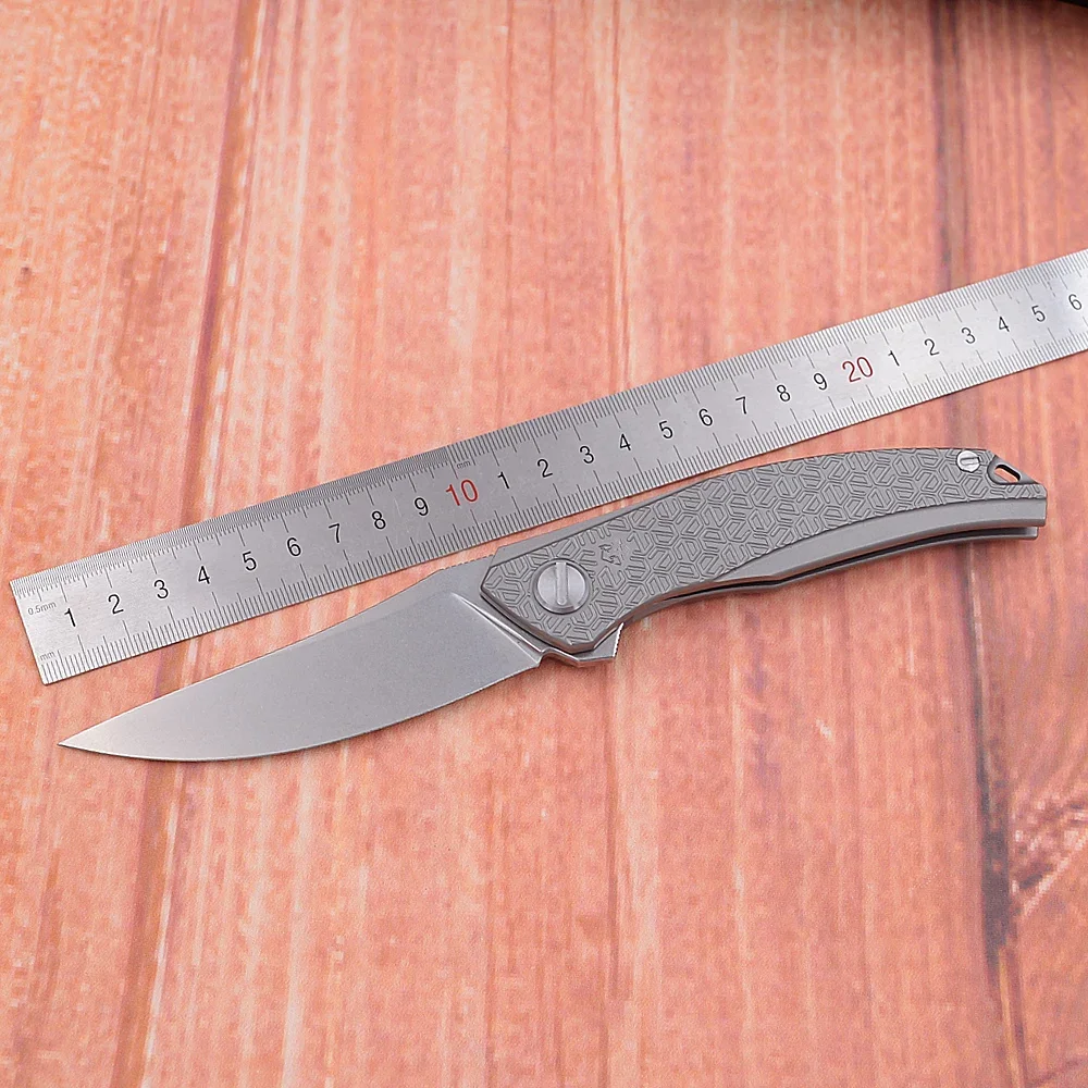 

JUFULE 2024 Квантовая двухрядная керамическая ручка Mark Cromax PM лезвие складной тактический лагерь охотничий инструмент для повседневного ношения