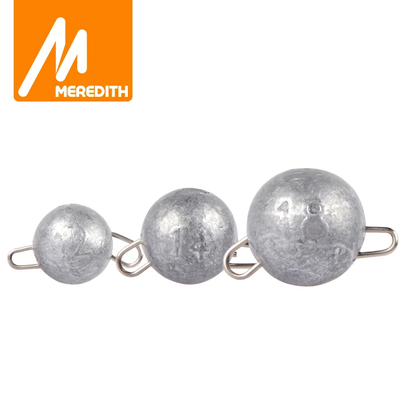 Têtes plombées MEREDITH 2g-18g jig head plomb balle eau profonde leurres souples pêche