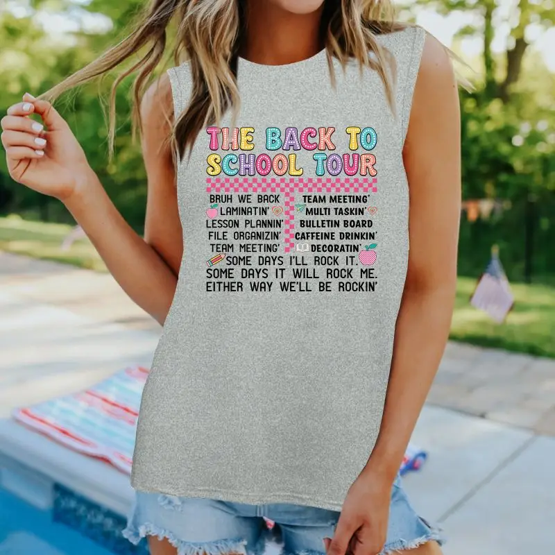 Women's Letter Printed Large Short Sleeved T-shirt Summer Fashion Casual Short Sleeved Street Clothing Loose Fitting T-shirt