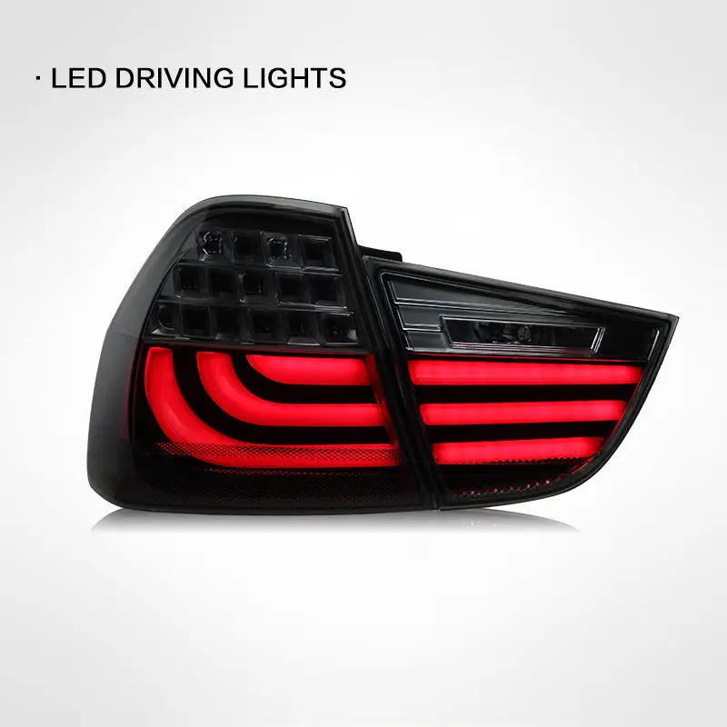 BMW E90 LEDテール ライト 320i 323i 325i BMW E90 2009-2012 318i 320i 325i用のLEDテールライト,ブレーキ