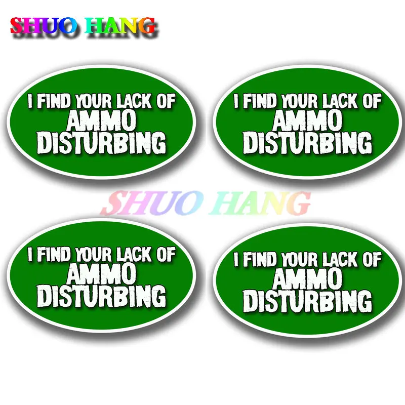 

Sticker I Found Your Layer of Amo Disturbng Disturbing Decal Sticker 2nd Amendment Gun Right Vinyl Accessories Window PVC