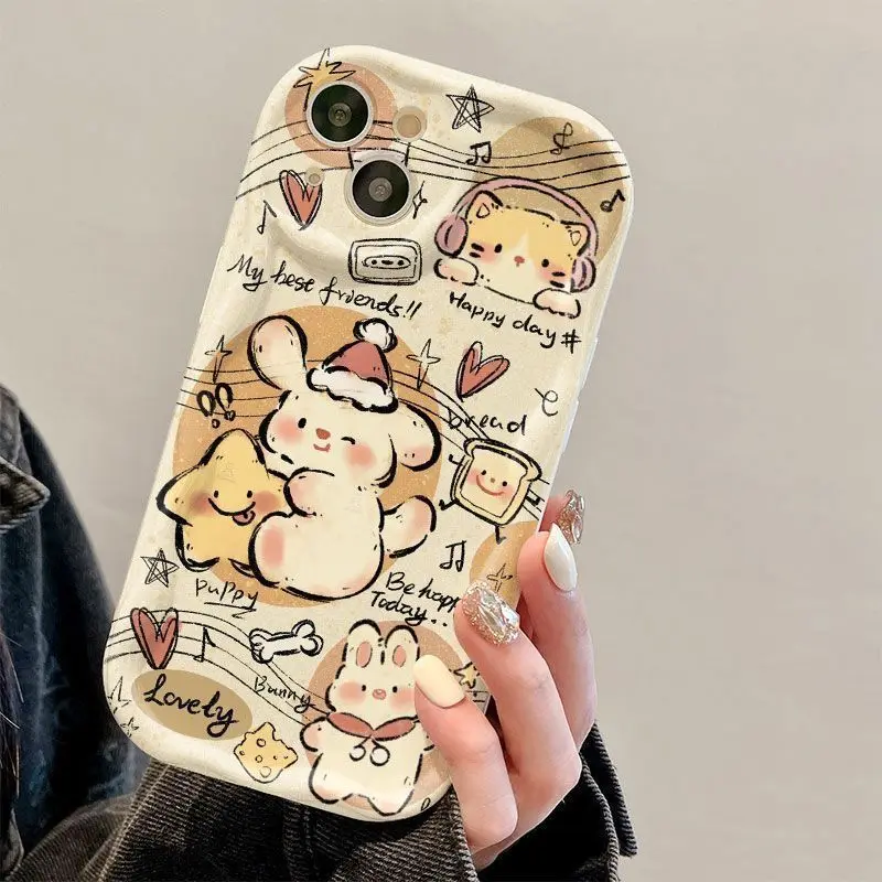 Reading Little Cat Phone Case For Samsung Galaxy S23 Ultra S20 FE S21 Plus A05 A10 A11 J7 J2 Prime G530 Soft Silicone Cover - Image 4