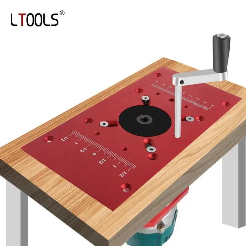 

Woodworking Inverted Board Engraving Machine Aluminum Alloy Lifting Base Electric Wood Milling Platform Inverted Lifting Tools