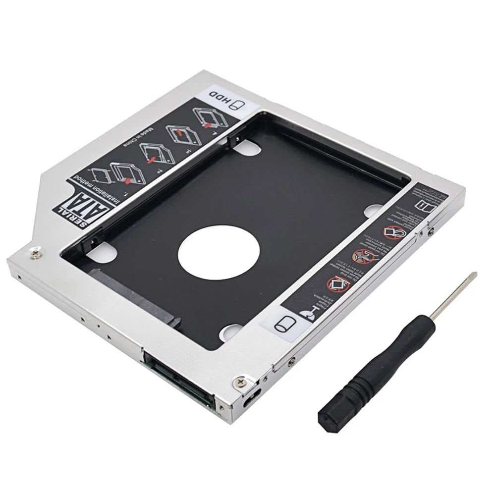 ƺϿ ˷̴ ϵ ũ ̺ ̽, ϵ ũ ̺ ̽, 2 ° HDD ĳ, Optibay SATA 3.0, 2.5 ġ SSD DVD CD-ROM Ŭ, 9.5mm, 12.7mm