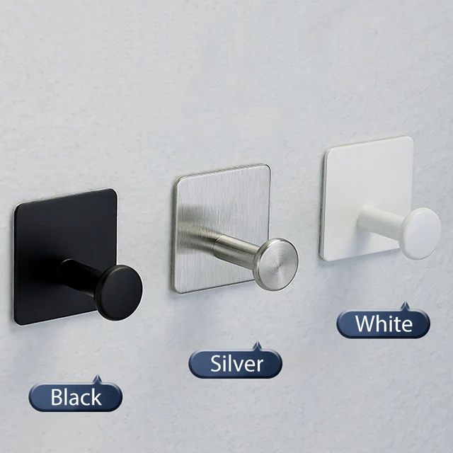 Ganci Adesivi In Acciaio Inox - 2 Pezzi, Forti E Resistenti, Perfetti Per Bagno E Cucina - Foto 10