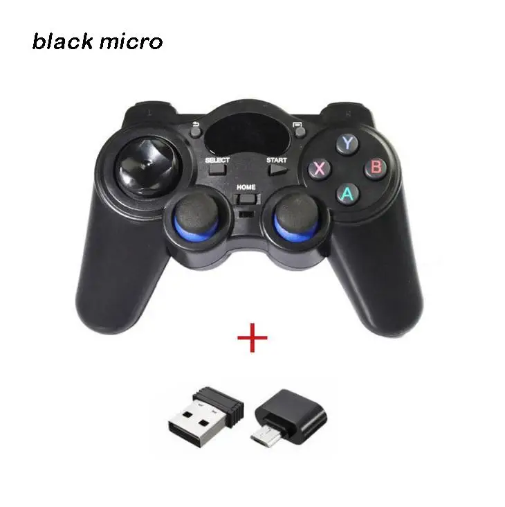 2.4Ghz Android OTG Gamepad Wireless Gamepad Joystick Game Controller Joypad for Android smart phones/tablets/TV boxes/smart TVs 