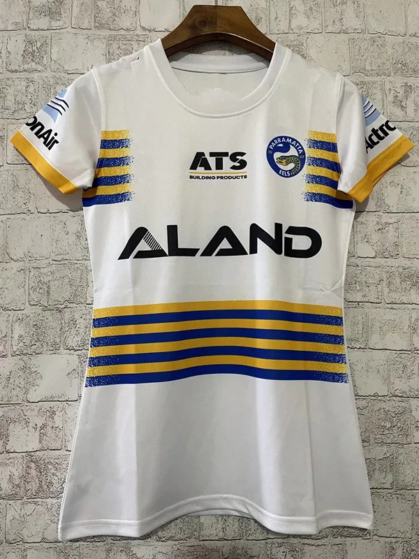 

2024 PARRAMATTA EELS Womens Away Rugby Jersey Size:S--XL (Custom name and number )