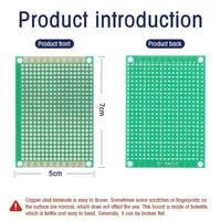 1/5Pcs Single Sided PCB 15x20 12x18 10x15 2x8 4x6 5x7 6x8cm Universal PCB Prototype Circuit Board for DIY Soldering Project - Image 5