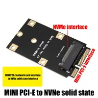 Mini pci-e para nvme m.2 ngff ssd sem fio wifi placa adaptador de rede mini pci express para 2230 2242 conversor ssd para computador pc