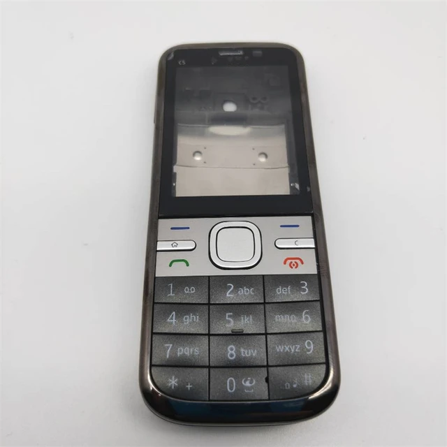 For Nokia 6300 Phone Housing Cover Front Frame+Battery Door Cover+English  and Russian keypads+Tools - AliExpress