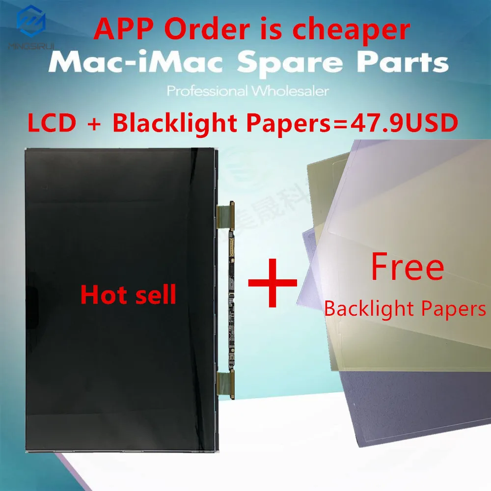 Бесплатные инструменты подлинный новый светодиодный экран монитор для Apple MacBook Air